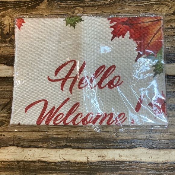 Fall garden flag Hello Welcome - Picture 2 of 8